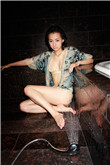 你微笑时好美